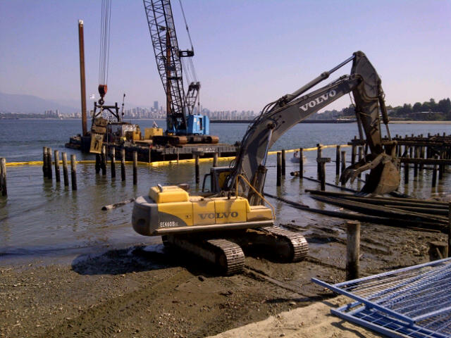 Demolition & Pile Removal 1